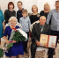 Торжественное поздравление юбиляров. - Киреевский район