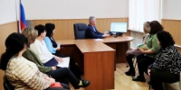 Порядок работы с электронными сервисами направления судебной корреспонденции – тема занятия представителя УСД с  работниками аппарата Киреевского районного суда - Киреевский районный суд